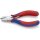 KNIPEX 70 15 110 Seitenschneider mit Mehrkomponenten-Hüllen verchromt 110 mm