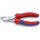 KNIPEX 74 05 140 Kraft-Seitenschneider mit Mehrkomponenten-Hüllen verchromt 140 mm