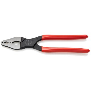 KNIPEX 84 11 200 Fahrzeug-Konuszange mit Kunststoff überzogen schwarz atramentiert 200 mm