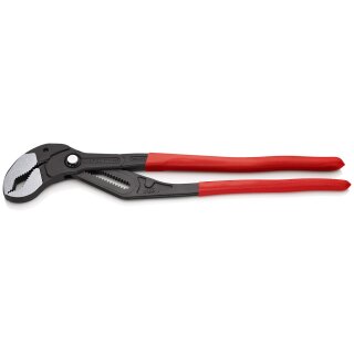 KNIPEX 87 01 560 Cobra® XXL Rohr- und Wasserpumpenzange mit Kunststoff überzogen grau atramentiert 560 mm