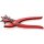 KNIPEX 90 70 220 EAN Revolverlochzange rot pulverbeschichtet 220 mm