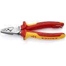 KNIPEX 97 78 180 T Crimpzange für Aderendhülsen...