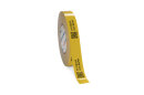 HellermannTyton - 596-12167 - Rohr-/Lagerkennzeichnungsetiketten Helatag für Thermotransferbedruckung TAG108TD1 Typ 1213 gelb 40mm 1 Rolle=50m
