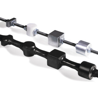 HellermannTyton - 321-30200 - Warmschrumpfschlauch 6:1 (44,4/7,4 mm), mit Innenkleber, schwarz, 1,22 m