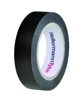 HellermannTyton - 710-00104 - Isolierband 15mm x 10m schwarz
