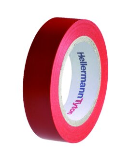 HellermannTyton - 710-00101 - Isolierband 15mm x 10m rot