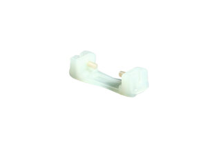HellermannTyton - 121-58551 - Verschlussstück für Endlos-Kabelbindersystem 38x11,7 mm, hitzestabil, natur