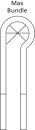 HellermannTyton - 211-60003 - Befestigungsschelle PA66HS schwarz 8.0mm