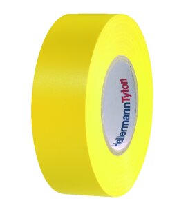 HellermannTyton - 710-00153 - Allzweck PVC-Isolierband 19mm x 20m gelb