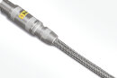 HellermannTyton - 173-01800 - EMV-Geflechtschlauch 16-22 mm, zinnfarben/schwarz, 50 m