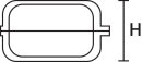 HellermannTyton - 435-00654 - Gelmuffe 3x1,5 - 5x6mm², 3x1,5 - 5x2,5mm² (Relifix V56 Durchgansgmuffe)