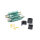 HellermannTyton - 435-01660 - Gel-Kabelgarnitur 3x2,5 mm², 5x6 mm², grün