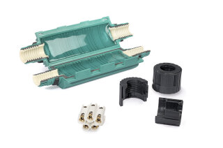 HellermannTyton - 435-01661 - Gel-Kabelgarnitur 3x4 mm², 5x10 mm², grün