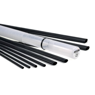 HellermannTyton - 905-50026 - Warmschrumpfschlauch-Set 4:1 schwarz