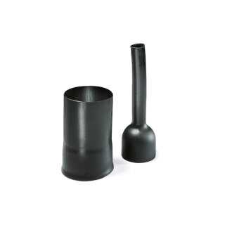 HellermannTyton - 401-36180 - Warmschrumpfformteil für Stecker gerade schwarz