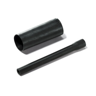 HellermannTyton - 422-20200 - Flachprofilformteil 3:1 gerade mit Rippe schwarz