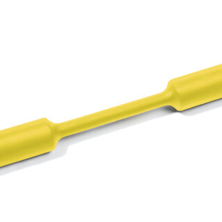 HellermannTyton - 333-32404 - Warmschrumpfschlauch 3:1 (24/8 mm), gelb, 30 m Rolle