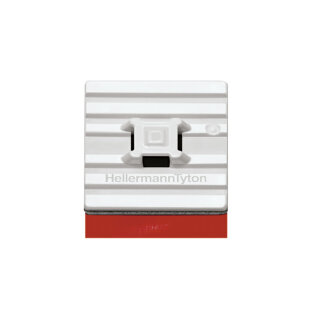 HellermannTyton - 151-02977 - Flexibler Klebesockel 28x28mm FMB4APT-A weiß