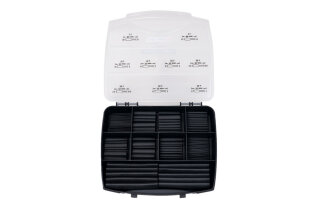 HellermannTyton - 380-03001 - Warmschrumpfschlauchset 3:1 Basic schwarz
