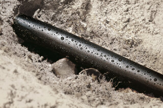 HellermannTyton - 321-50450 - Warmschrumpfschlauch 3,5:1 (45/12 mm), dickwandig, mit Innenkleber, schwarz, 1 m