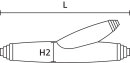 HellermannTyton - 435-13025 - Gießharz-Abzweigmuffe...