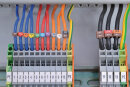 HellermannTyton - 561-03611 - Kennzeichnungsclip 4.3-5.3mm braun Aufdruck 1