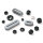 HellermannTyton - 633-05020 - Durchführungstüllen schwarz, Außendurchmesser: 11.5 mm, Innendurchmesser: 6.5 mm, Höhe: 8.0 mm