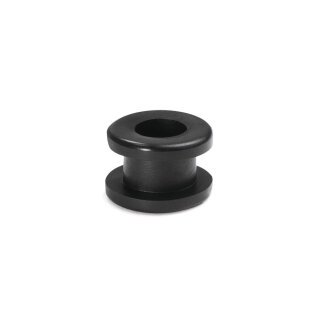 HellermannTyton - 633-03040 - Durchführungstüllen schwarz, Außendurchmesser: 15.9 mm, Innendurchmesser: 8.0 mm, Höhe: 10.8 mm