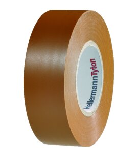 HellermannTyton - 710-00140 - Isolierband 25mm x 25m braun