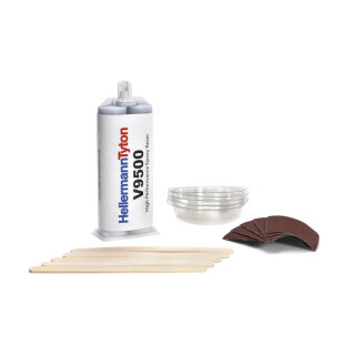 HellermannTyton - 627-95001 - Patrone Epoxidkleber 50g mit Kit