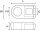 HellermannTyton - 151-02259 - Befestigungssockel 27,3x12,5 mm, UV-witterungsstabil, schwarz