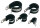 HellermannTyton - 211-15090 - Befestigungsschelle Aluminium mit Profil natur/schwarz