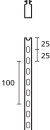 HellermannTyton - 181-10238 - Verdrahtungskanal 100x80 mm, 2000 mm, PVC, grau