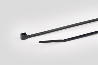 HellermannTyton - 111-01910 - Kabelbinder innenverzahnt, 100.0x2.5mm, Ø1.5-22.0mm, schwarz, 100ST
