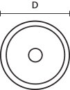 HellermannTyton - 181-42600 - Spreizniet für Kabelkanal, 5.0 - 5.5 mm, PA6, schwarz