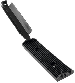 HellermannTyton - 151-15500 - Flachbandkabelhalter 56,5x25 mm, schlagzäh, selbstklebend, schwarz