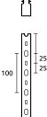 HellermannTyton - 184-10218 - Verdrahtungskanal 60x80 mm, 2000 mm, PVC, grau