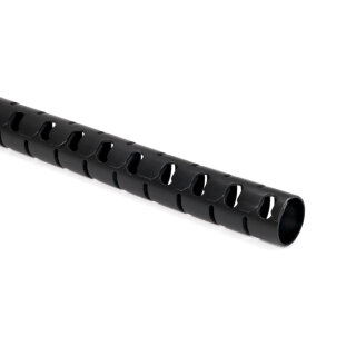 HellermannTyton - 161-64404 - Kabelbündelschlauch 23 mm -27 mm, PP, schwarz, 2m + Werkzeug