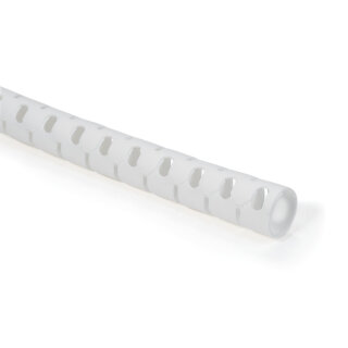 HellermannTyton - 161-64407 - Kabelbündelschlauch 23 mm - 27 mm, PP, weiß, 25m + Werkzeug