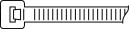 HellermannTyton - 111-08010 - Kabelbinder 210x4,7 mm, schwarz