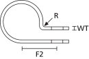 HellermannTyton - 211-60019 - Befestigungsschelle PA66...