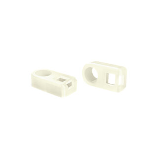 HellermannTyton - 151-61319 - Befestigungssockel 17,9x9,5 mm, natur