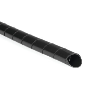 HellermannTyton - 161-44200 - Spiralschlauch 10 mm - 100 mm, PA6V0, schwarz, 30 m