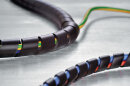 HellermannTyton - 161-44300 - Spiralschlauch 20 mm - 150 mm, PA6V0, schwarz, 30 m