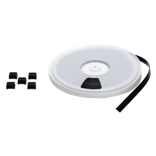 HellermannTyton - 111-30000 - Kabelbinder Endlosband 15,2 m x 12,7 mm, POM, schwarz