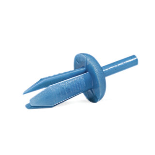 HellermannTyton - 181-42400 - Spreizniet für Kabelkanal, 3.8 - 4.2 mm, PA6, blau