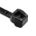 HellermannTyton - 118-04701 - Kabelbinder außenverzahnt 100x2,5 mm, hitzestabil, schwarz