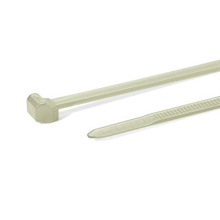 HellermannTyton - 118-05059 - Kabelbinder außenverzahnt 200x4,6 mm, hitzestabil, natur