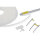 HellermannTyton - 525-10173 - Kennzeichnungsträger 10.00x17.5 mm transparent