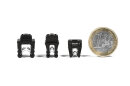 HellermannTyton - 156-05903 - Befestigungsbinder 200x4,6 mm, 2-teilig, hitzestabil, schlagzäh, schwarz